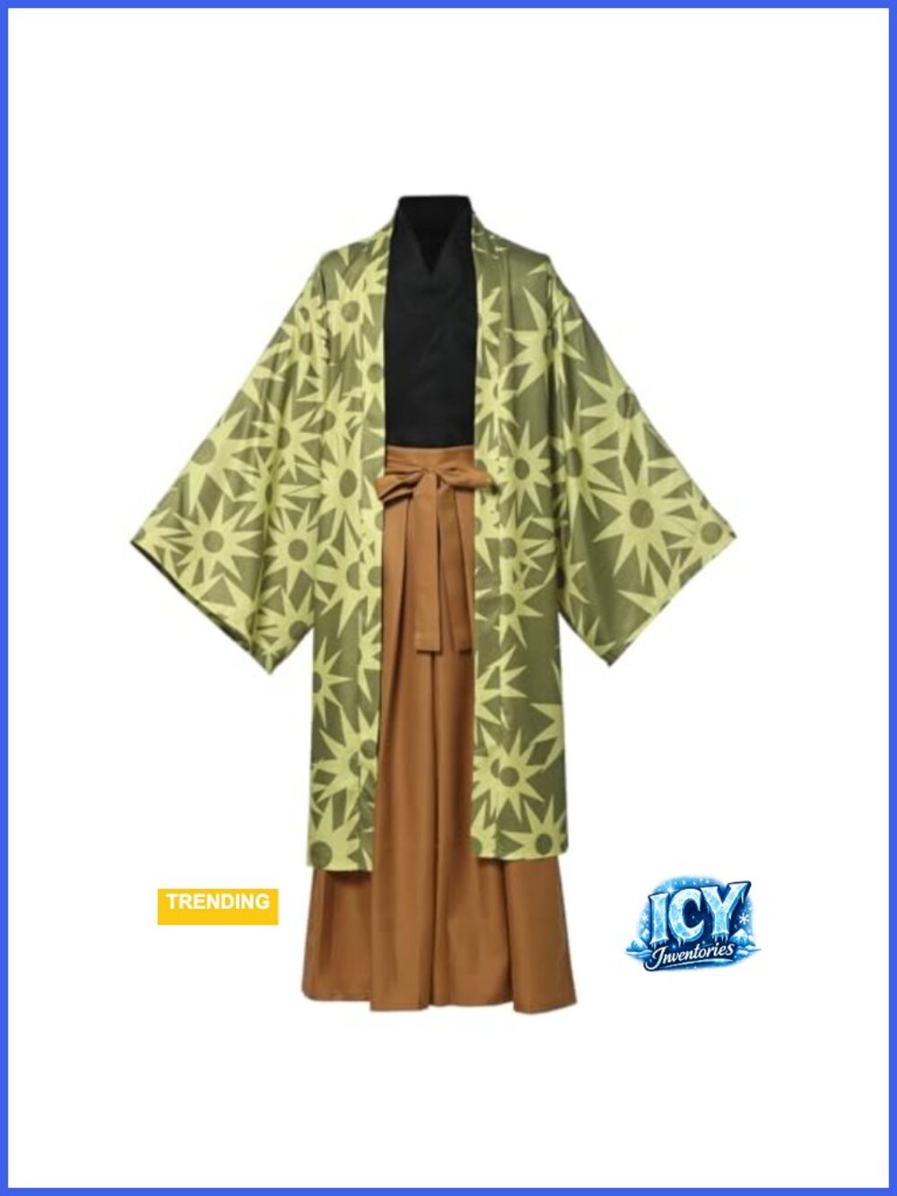 Japanese Yukata Kimono Robe Cosplay Costume Anime Bathrobe Waistband